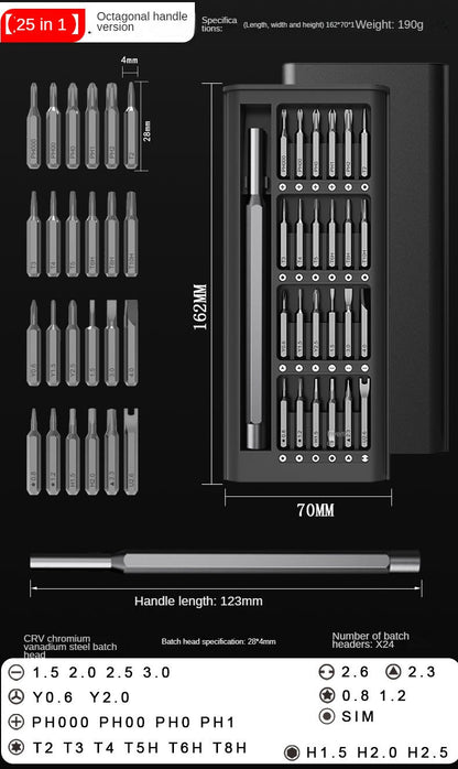 Computer, clocks or watches maintenance 26in-1
