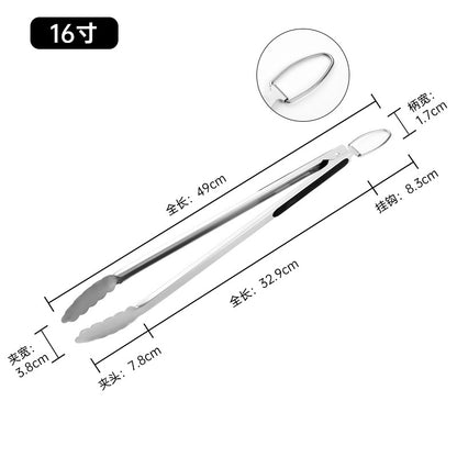 Stainless Steel Food Clip, Kitchen Tools Barbecue Clip Buffet Food Clip