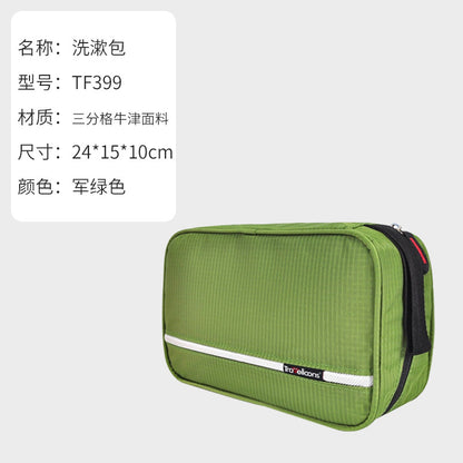 Men's and women's hanging amenity bag 3-in-1 foldable waterproof travel storage bag, business trip cosmetics storage bag