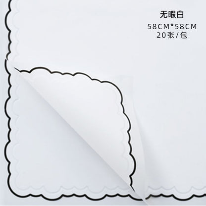 AQ-Paper for Wrapping Flowers,Waterproof Jelly Film Flower Wrapping Paper.Flower Shop Materials,Fresh Flower Wrapping Paper