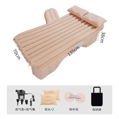 Car Inflatable Bed SUV Interior Rear Mattress Travel Air Cushion Bed
