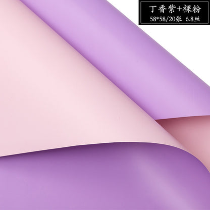 AG-Two-Tone Elegance Paper,Bouquet Wrapping Paper,Fresh Flower Gift Paper,DIY Flower Shop Materials