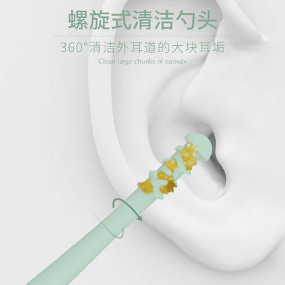Ear Picker Spoon Double Head Massage Ear Scoop Tool set