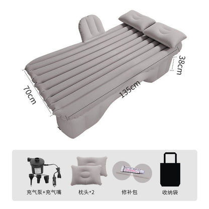 Car Inflatable Bed SUV Interior Rear Mattress Travel Air Cushion Bed