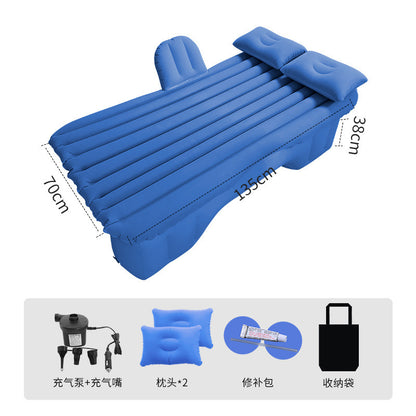 Car Inflatable Bed SUV Interior Rear Mattress Travel Air Cushion Bed