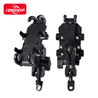 Motorcycle shockproof mobile phone brackets, electric bike ride takeaway navigation brackets, eight claw