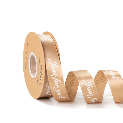 SS-2.5cmGift and Flower Packaging Ribbons, Cake Packaging Ribbons, Ribbon and Satin Bouquet Ribbons, Wholesale.