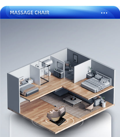 Massage chair cervical spine double SL guide rail full body multi-functional household automatic luxury space capsule