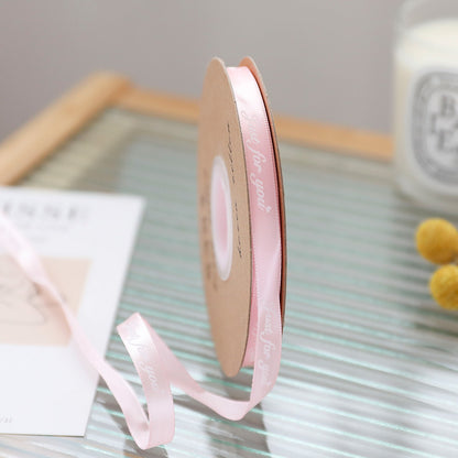 SD-1cm printed ribbon only for you Packaging ribbon English printed ribbon gift baking packaging ribbon flower shop use