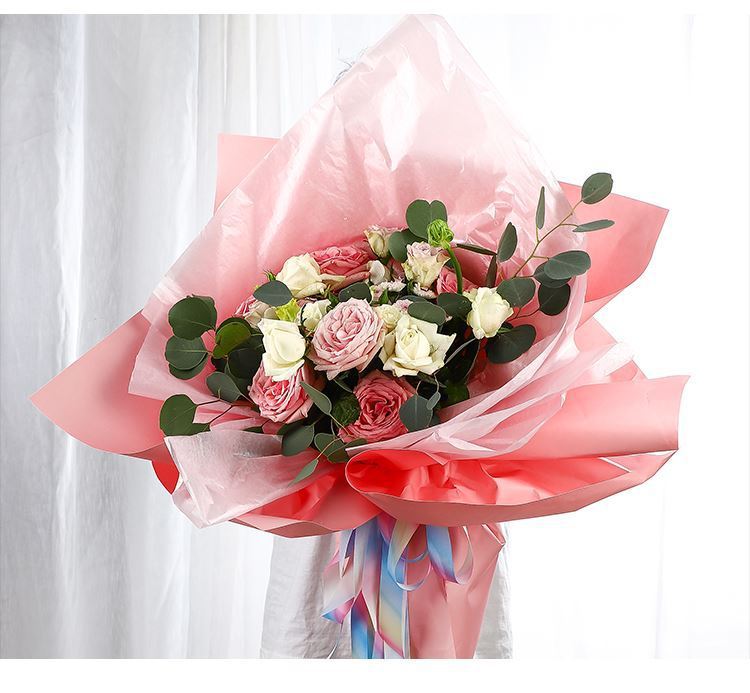 Pearlescent Snowy Paper - Gift Boxes,White Floral Bouquet Wrapping,DIY Materials,Lining Paper,Fresh Flower Cake Decoration,Baking Paper