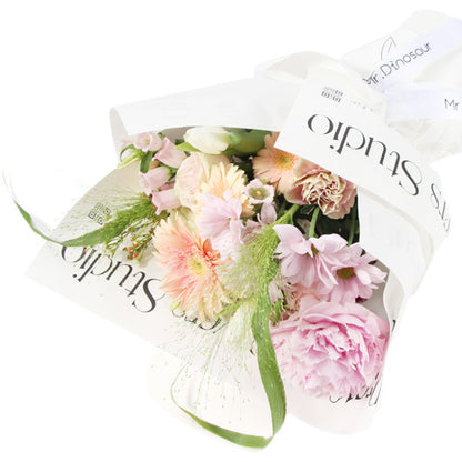 Packaging Paper, Minimalist Waterproof Web Celebrity Paper,Floral Wrapping Paper