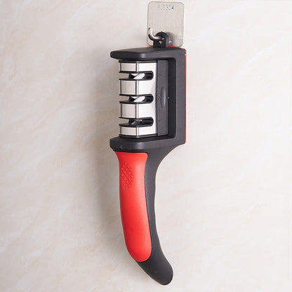 Knife Sharpener 3-4 Stages Professional Kitchen Sharpening Stone Grinder Knives Whetstone Tungsten Diamond Ceramic Sharpener Tool