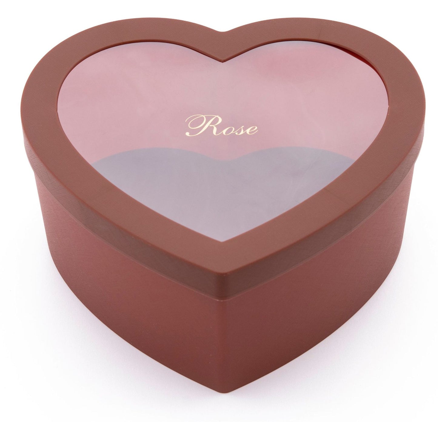 2pcs Heart Shaped Flower Box Floral Gift Boxes with Transparent Window Lids Luxury Style Flower Arrangements Valentines Day Jewe