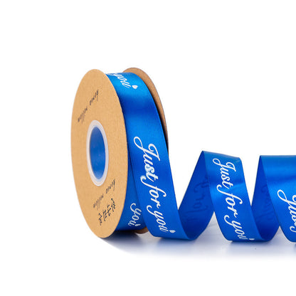 SS-2.5cmGift and Flower Packaging Ribbons, Cake Packaging Ribbons, Ribbon and Satin Bouquet Ribbons, Wholesale.