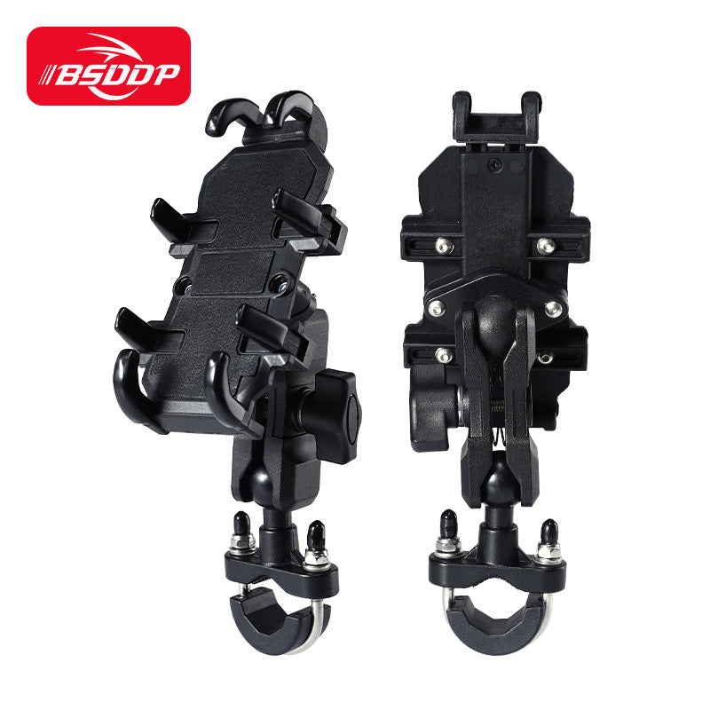Motorcycle shockproof mobile phone brackets, electric bike ride takeaway navigation brackets, eight claw