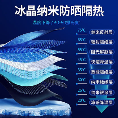 Car sunshade front windshield sunscreen heat insulation folding Sun car visor umbrella