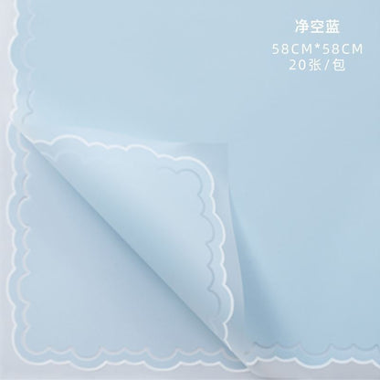 AQ-Paper for Wrapping Flowers,Waterproof Jelly Film Flower Wrapping Paper.Flower Shop Materials,Fresh Flower Wrapping Paper
