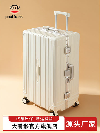 2024/Extra large luggage, large capacity multifunctional trolley box (aluminum frame box)