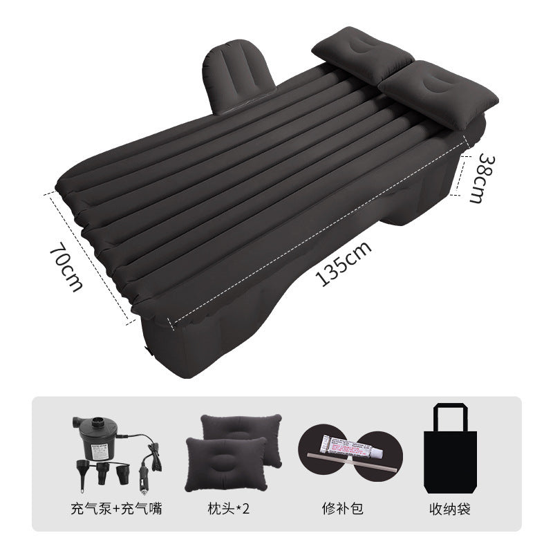 Car Inflatable Bed SUV Interior Rear Mattress Travel Air Cushion Bed