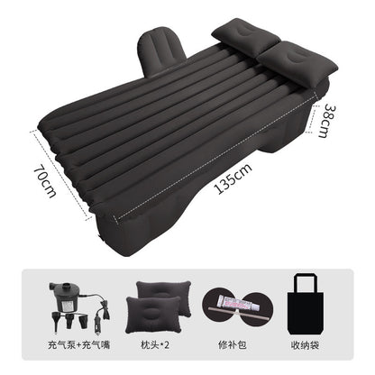 Car Inflatable Bed SUV Interior Rear Mattress Travel Air Cushion Bed