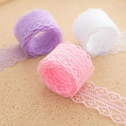 SR-3cm lace ribbon, garment and wedding dress accessories, fresh flower bouquets, gift bow ribbons, baking packaging.