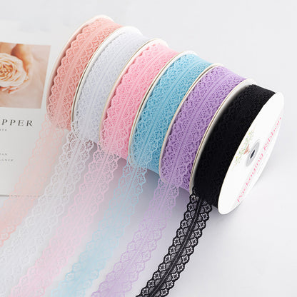 SR-3cm lace ribbon, garment and wedding dress accessories, fresh flower bouquets, gift bow ribbons, baking packaging.
