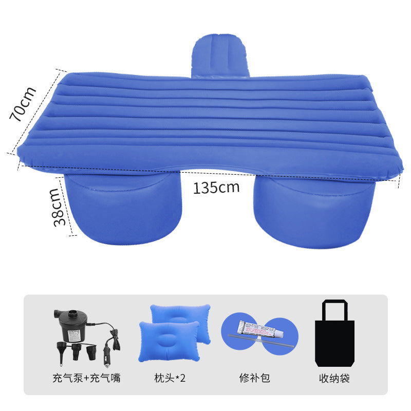 Car Inflatable Bed SUV Interior Rear Mattress Travel Air Cushion Bed