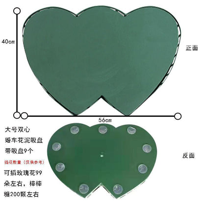 DFC-Decorative Floral Clay   wedding car decorations