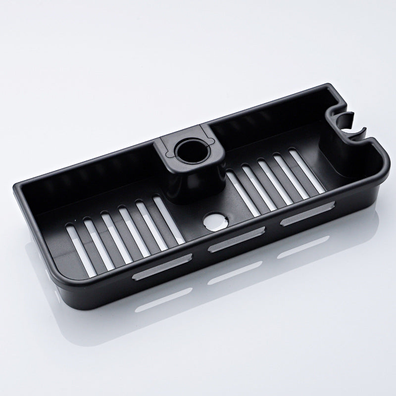 Bathroom Pole Shower Storage Rack Holder