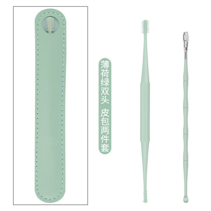 Ear Picker Spoon Double Head Massage Ear Scoop Tool set