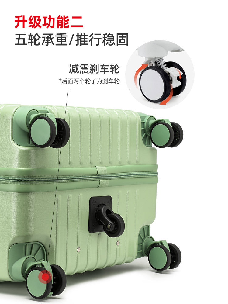 2024/Extra large luggage, large capacity multifunctional trolley box (aluminum frame box)