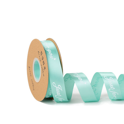 SS-2.5cmGift and Flower Packaging Ribbons, Cake Packaging Ribbons, Ribbon and Satin Bouquet Ribbons, Wholesale.