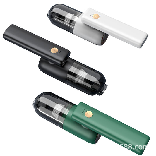 Portable wireless car vacuum cleaner Portable car home LED lighting Folding car vacuum cleaner