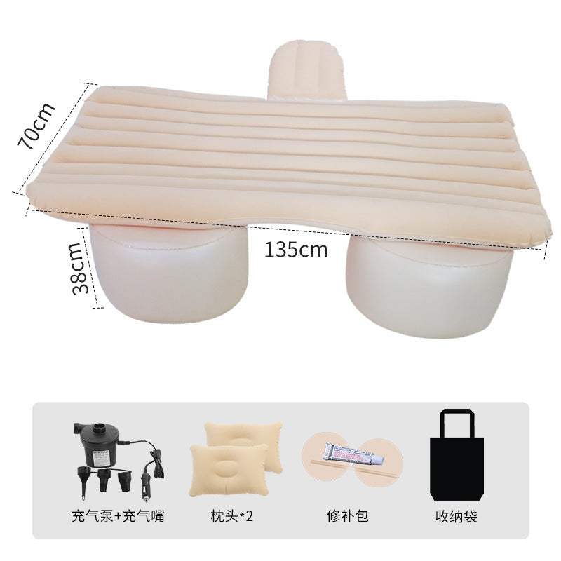 Car Inflatable Bed SUV Interior Rear Mattress Travel Air Cushion Bed