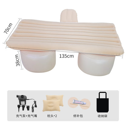 Car Inflatable Bed SUV Interior Rear Mattress Travel Air Cushion Bed