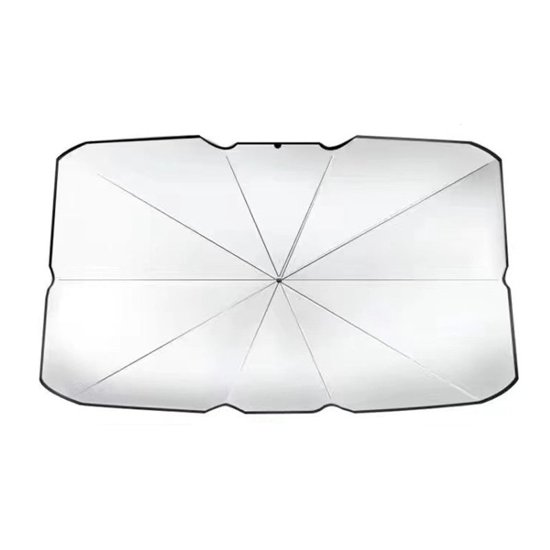 Car sunshade front windshield sunscreen heat insulation folding Sun car visor umbrella