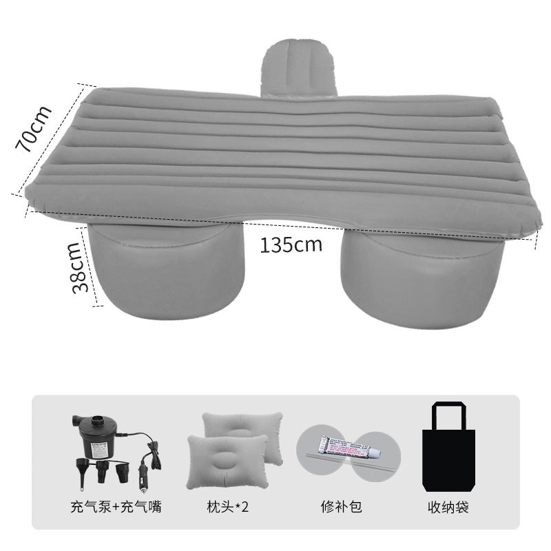 Car Inflatable Bed SUV Interior Rear Mattress Travel Air Cushion Bed