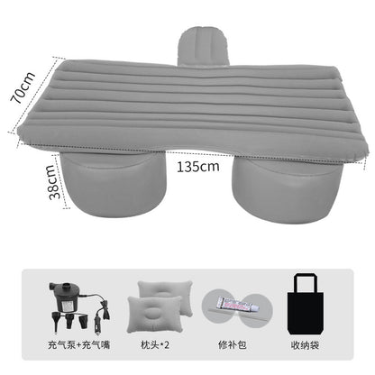 Car Inflatable Bed SUV Interior Rear Mattress Travel Air Cushion Bed