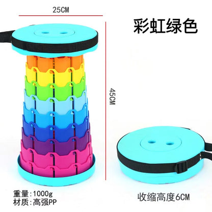 2023 Upgraded Retractable Folding Stool