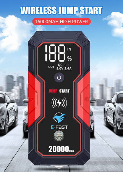 E-FAST -12V Car Battery Jump Starter and Emergency Power Bank