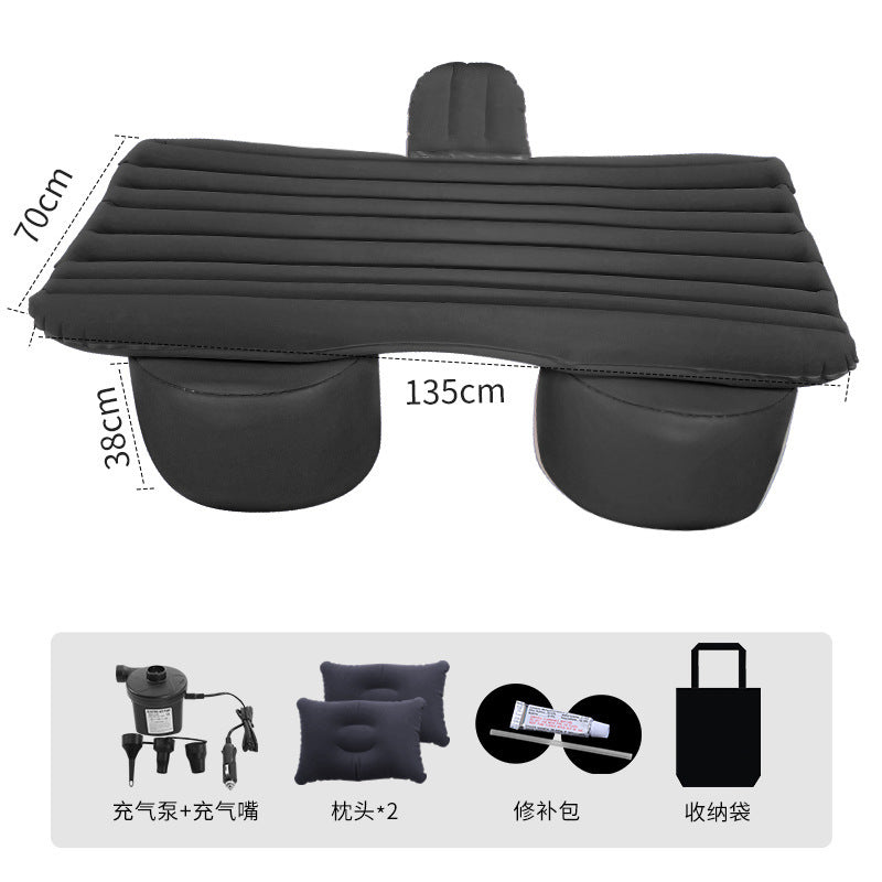 Car Inflatable Bed SUV Interior Rear Mattress Travel Air Cushion Bed