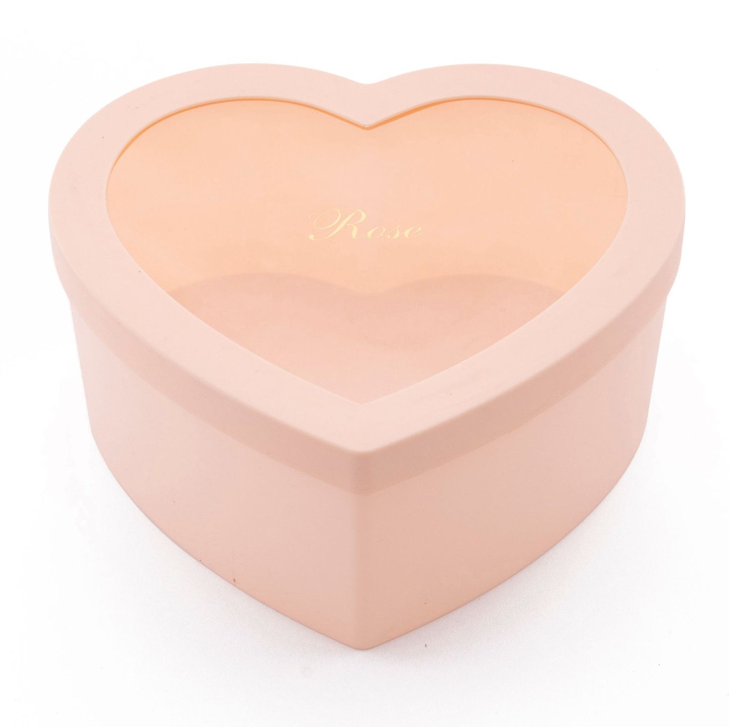2pcs Heart Shaped Flower Box Floral Gift Boxes with Transparent Window Lids Luxury Style Flower Arrangements Valentines Day Jewe