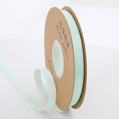 SD-1cm printed ribbon only for you Packaging ribbon English printed ribbon gift baking packaging ribbon flower shop use
