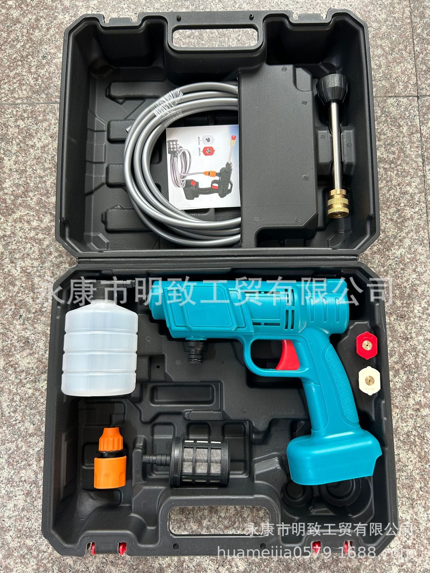 Household Charging lithium battery car wash water gun Portable wireless cleaning