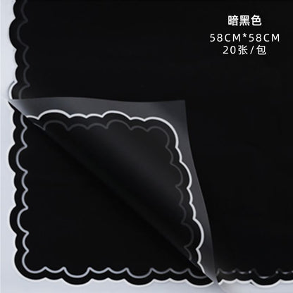 AQ-Paper for Wrapping Flowers,Waterproof Jelly Film Flower Wrapping Paper.Flower Shop Materials,Fresh Flower Wrapping Paper