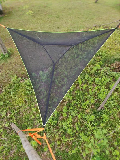 Outdoor triangular hammock portable hammock hanging tree tent