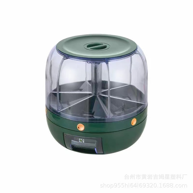 Grains Separate Storage Box Sealed Rotating Grain Storage Container
