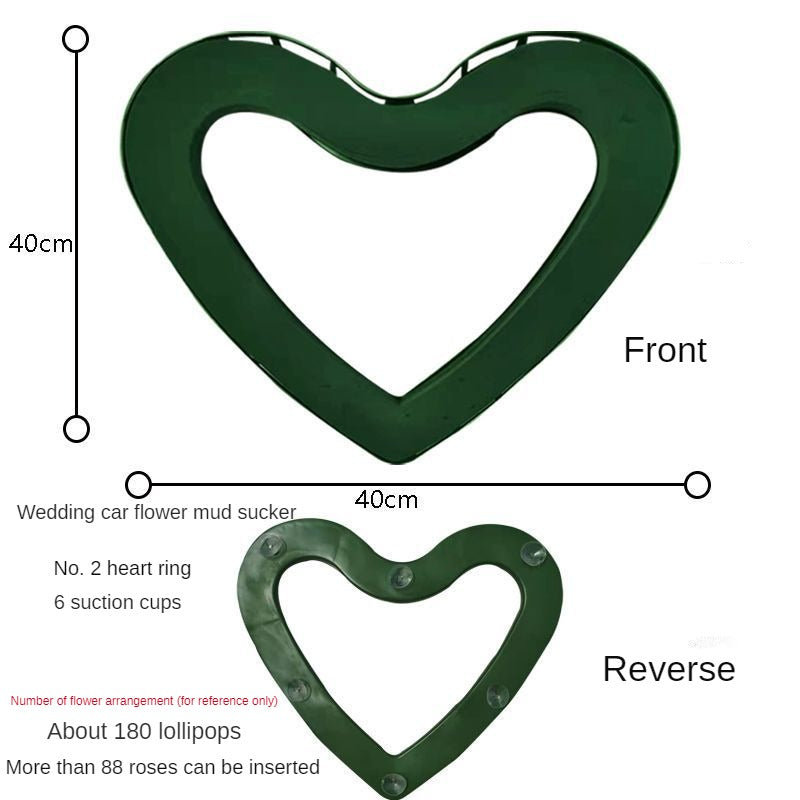DFC-Decorative Floral Clay   wedding car decorations