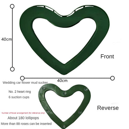 DFC-Decorative Floral Clay   wedding car decorations
