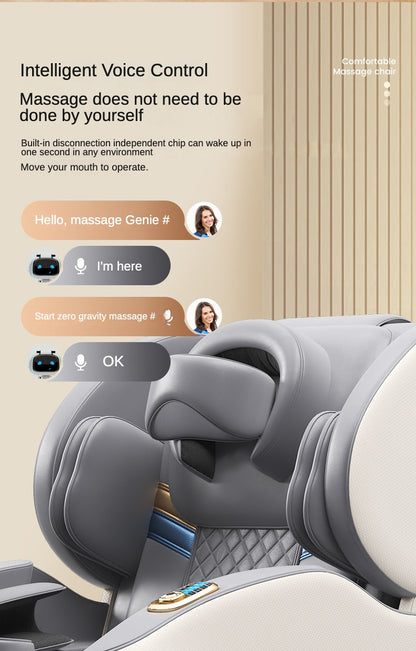 Luxury small Massage chair household full body automatic intelligent zero gravity voice space capsule massage sofa